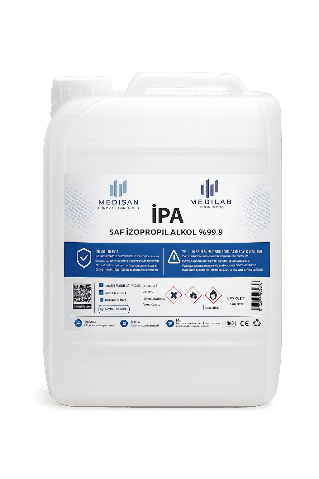 İzopropil İPA Alkol 5 lt