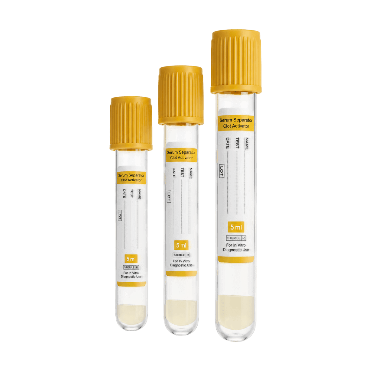 Paket Sarı Tüp Jelli 5ml (BD Marka)