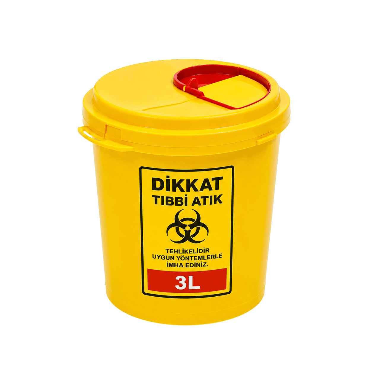 Tıbbi Atık Kovası 3 Lt.